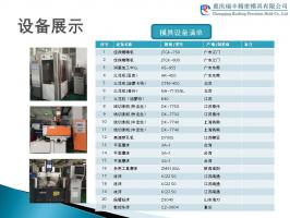 模具設備清單